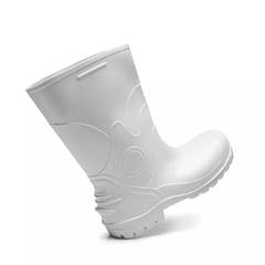 BOTA PVC CANO MEDIO BRANCA N°45 - BRACOL
