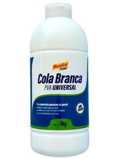 COLA BRANCA 1KG UNIVERSAL - MUNDIAL PRIME