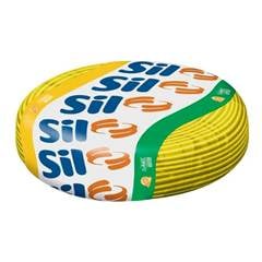 Cabo Elétrico Flexível 750v Amarelo 4 Mm - Sil (Rolo Com 100m)