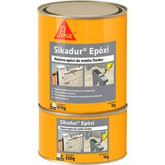 MASSA EPOXI BI COMPONENT 1KG - SIKADUR