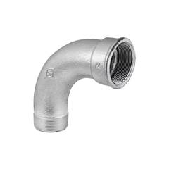 CURVA FERRO GALV. 90° MACHO 2.1/2” - TUPY