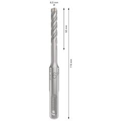 Broca Sds Plus-5x Para Concreto 6,5x 50 Mm - Bosch