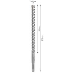 Broca Sds Plus-5x Para Concreto 11 X 150 Mm - Bosch
