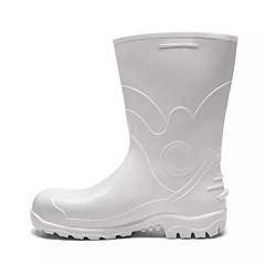 BOTA PVC CANO MEDIO BRANCA N°37 - BRACOL