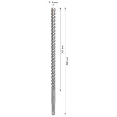 Broca Sds Plus-5x Para Concreto 11 X 200 Mm - Bosch